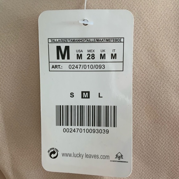 Lucky Leaves Blush Pink Tiered Sleeve Skimmer Top - Picture 3 of 5